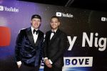 Amsterdam 13 december 2022
YouTube event in Tuschinski. Enzo Knol met vriendin Myron Koops en Chahid Charrak ( Dutch Performante)
