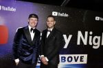 Amsterdam 13 december 2022
YouTube event in Tuschinski. Enzo Knol met vriendin Myron Koops en Chahid Charrak ( Dutch Performante)
