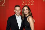 Amsterdam 21 december 2022
Sportman en Sportvrouw van het jaar Gala in AFAS Live. Harrie Lavreysen met zijn vriendin Noor Luijten