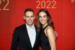 Amsterdam 21 december 2022
Sportman en Sportvrouw van het jaar Gala in AFAS Live. Harrie Lavreysen met zijn vriendin Noor Luijten