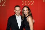 Amsterdam 21 december 2022
Sportman en Sportvrouw van het jaar Gala in AFAS Live. Harrie Lavreysen met zijn vriendin Noor Luijten