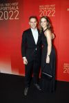 Amsterdam 21 december 2022
Sportman en Sportvrouw van het jaar Gala in AFAS Live. Harrie Lavreysen met zijn vriendin Noor Luijten