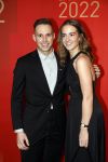Amsterdam 21 december 2022
Sportman en Sportvrouw van het jaar Gala in AFAS Live. Harrie Lavreysen met zijn vriendin Noor Luijten
