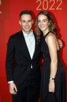 Amsterdam 21 december 2022
Sportman en Sportvrouw van het jaar Gala in AFAS Live. Harrie Lavreysen met zijn vriendin Noor Luijten