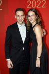 Amsterdam 21 december 2022
Sportman en Sportvrouw van het jaar Gala in AFAS Live. Harrie Lavreysen met zijn vriendin Noor Luijten