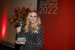 Amsterdam 21 december 2022
Sportman en Sportvrouw van het jaar Gala in AFAS Live. Sportvrouw van het jaar Irene Schouten . Ook haar maan DirkJan Mak was aanwezig.