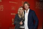 Amsterdam 21 december 2022
Sportman en Sportvrouw van het jaar Gala in AFAS Live. Sportvrouw van het jaar Irene Schouten . Ook haar maan DirkJan Mak was aanwezig.