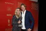 Amsterdam 21 december 2022
Sportman en Sportvrouw van het jaar Gala in AFAS Live. Sportvrouw van het jaar Irene Schouten . Ook haar maan DirkJan Mak was aanwezig.