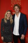 Amsterdam 21 december 2022
Sportman en Sportvrouw van het jaar Gala in AFAS Live. Sportvrouw van het jaar Irene Schouten . Ook haar maan DirkJan Mak was aanwezig.