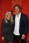 Amsterdam 21 december 2022
Sportman en Sportvrouw van het jaar Gala in AFAS Live. Sportvrouw van het jaar Irene Schouten . Ook haar maan DirkJan Mak was aanwezig.