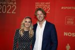 Amsterdam 21 december 2022
Sportman en Sportvrouw van het jaar Gala in AFAS Live. Sportvrouw van het jaar Irene Schouten . Ook haar maan DirkJan Mak was aanwezig.