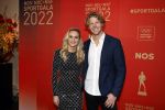 Amsterdam 21 december 2022
Sportman en Sportvrouw van het jaar Gala in AFAS Live. Sportvrouw van het jaar Irene Schouten . Ook haar maan DirkJan Mak was aanwezig.