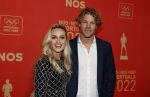 Amsterdam 21 december 2022
Sportman en Sportvrouw van het jaar Gala in AFAS Live. Sportvrouw van het jaar Irene Schouten . Ook haar maan DirkJan Mak was aanwezig.