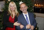 Den Haag 12 december 2022
Society Lunch in het crown Plaza hotel. Johan Vlemmix met een fan