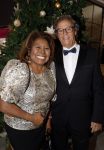 Den Haag 12 december 2022
Society Lunch in het crown Plaza hotel.
Justine Pelmelay met haar man