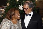 Den Haag 12 december 2022
Society Lunch in het crown Plaza hotel.
Justine Pelmelay met haar man