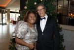 Den Haag 12 december 2022
Society Lunch in het crown Plaza hotel.
Justine Pelmelay met haar man