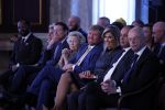 Amsterdam 7 december 2022
Prins Claus prijzen in paleis op de dam . Aanwezig Koning Willem Alexander Koningin Maxima Prinses Beatrix Prins Constantijn en Prinses laurentien.