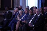 Amsterdam 7 december 2022
Prins Claus prijzen in paleis op de dam . Aanwezig Koning Willem Alexander Koningin Maxima Prinses Beatrix Prins Constantijn en Prinses laurentien.