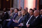Amsterdam 7 december 2022
Prins Claus prijzen in paleis op de dam . Aanwezig Koning Willem Alexander Koningin Maxima Prinses Beatrix Prins Constantijn en Prinses laurentien.