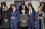Amsterdam 7 december 2022
Prins Claus prijzen in paleis op de dam . Aanwezig Koning Willem Alexander Koningin Maxima Prinses Beatrix Prins Constantijn en Prinses laurentien.