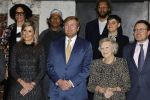 Amsterdam 7 december 2022
Prins Claus prijzen in paleis op de dam . Aanwezig Koning Willem Alexander Koningin Maxima Prinses Beatrix Prins Constantijn en Prinses laurentien.