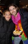 Amsterdam 19 november 2022
Toppers in concert in deJohan Cruijff arena.
Lukas Vane met vriendin