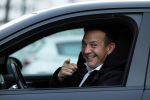 Amsterdam 17 december 2022
Premiere het feest van tante Ria . Najib Amhali in zijn auto
