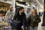 Schiphol 19 december 2022
Noa Vahle arriveert op schiphol na de WK Voetbal waar ze verslag deed voor SBS6. Haar vriend Tim de Wild wachhte haar op .