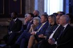 Amsterdam 7 december 2022
Prins Claus prijzen in paleis op de dam . Aanwezig Koning Willem Alexander Koningin Maxima Prinses Beatrix Prins Constantijn en Prinses laurentien.
