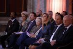 Amsterdam 7 december 2022
Prins Claus prijzen in paleis op de dam . Aanwezig Koning Willem Alexander Koningin Maxima Prinses Beatrix Prins Constantijn en Prinses laurentien.