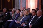 Amsterdam 7 december 2022
Prins Claus prijzen in paleis op de dam . Aanwezig Koning Willem Alexander Koningin Maxima Prinses Beatrix Prins Constantijn en Prinses laurentien.