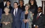 Amsterdam 7 december 2022
Prins Claus prijzen in paleis op de dam . Aanwezig Koning Willem Alexander Koningin Maxima Prinses Beatrix Prins Constantijn en Prinses laurentien.