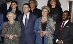 Amsterdam 7 december 2022
Prins Claus prijzen in paleis op de dam . Aanwezig Koning Willem Alexander Koningin Maxima Prinses Beatrix Prins Constantijn en Prinses laurentien.