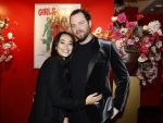 Hoofddorp 21 november 2022
Premiere Girls on fire in schouwburg Hoofddorp.
Romy Monteiro kwam met partner Jasper Suyk