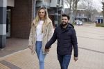 Almere 3 december 2022
Sjinkie Knegt met zijn nieuwe vriendin Chantal.