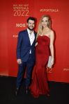 Amsterdam 21 december 2022
Sportman en Sportvrouw van het jaar Gala in AFAS Live. Sjinkie Knegt met zijn vriendin Chantal