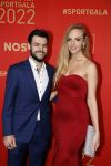 Amsterdam 21 december 2022
Sportman en Sportvrouw van het jaar Gala in AFAS Live. Sjinkie Knegt met zijn vriendin Chantal