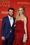 Amsterdam 21 december 2022
Sportman en Sportvrouw van het jaar Gala in AFAS Live. Sjinkie Knegt met zijn vriendin Chantal