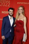 Amsterdam 21 december 2022
Sportman en Sportvrouw van het jaar Gala in AFAS Live. Sjinkie Knegt met zijn vriendin Chantal
