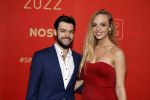 Amsterdam 21 december 2022
Sportman en Sportvrouw van het jaar Gala in AFAS Live. Sjinkie Knegt met zijn vriendin Chantal