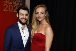 Amsterdam 21 december 2022
Sportman en Sportvrouw van het jaar Gala in AFAS Live. Sjinkie Knegt met zijn vriendin Chantal