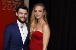 Amsterdam 21 december 2022
Sportman en Sportvrouw van het jaar Gala in AFAS Live. Sjinkie Knegt met zijn vriendin Chantal