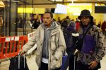 Schiphol 19 december 2022
Sunnery james en Ryan Marciano arriveren op schiphol na de WK Voetbal in Qatar