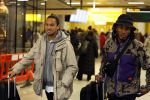 Schiphol 19 december 2022
Sunnery james en Ryan Marciano arriveren op schiphol na de WK Voetbal in Qatar