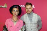 Amsterdam 22 november 2022
Presentatie Real Housewifes of Amsterdam in Hotel Krasnapolsky  van Videoland. Ziggy Krassenberg en partner