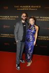 Amsterdam 14 november 2023
Premiere the hungar games . Amber Delil met vriend Dj hato
