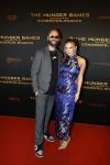 Amsterdam 14 november 2023
Premiere the hungar games . Amber Delil met vriend Dj hato