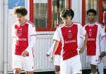 Amsterdam 11 november 2023
Damian v d Vaart in Ajax O18 tegen fc Den Haag op de toekomst.