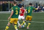 Amsterdam 11 november 2023
Damian v d Vaart in Ajax O18 tegen fc Den Haag op de toekomst.